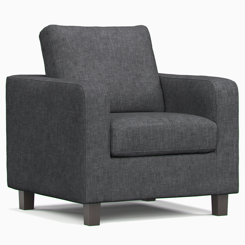York 6 Seater Grey Turin Sofa Suite Image 5