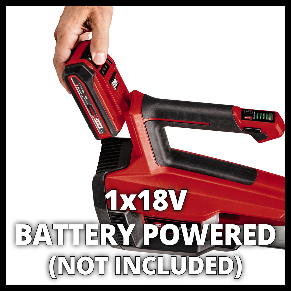 Einhell Power X-Change GP-LB 18/200 Li E-Solo Cordless Leaf Blower Image 6