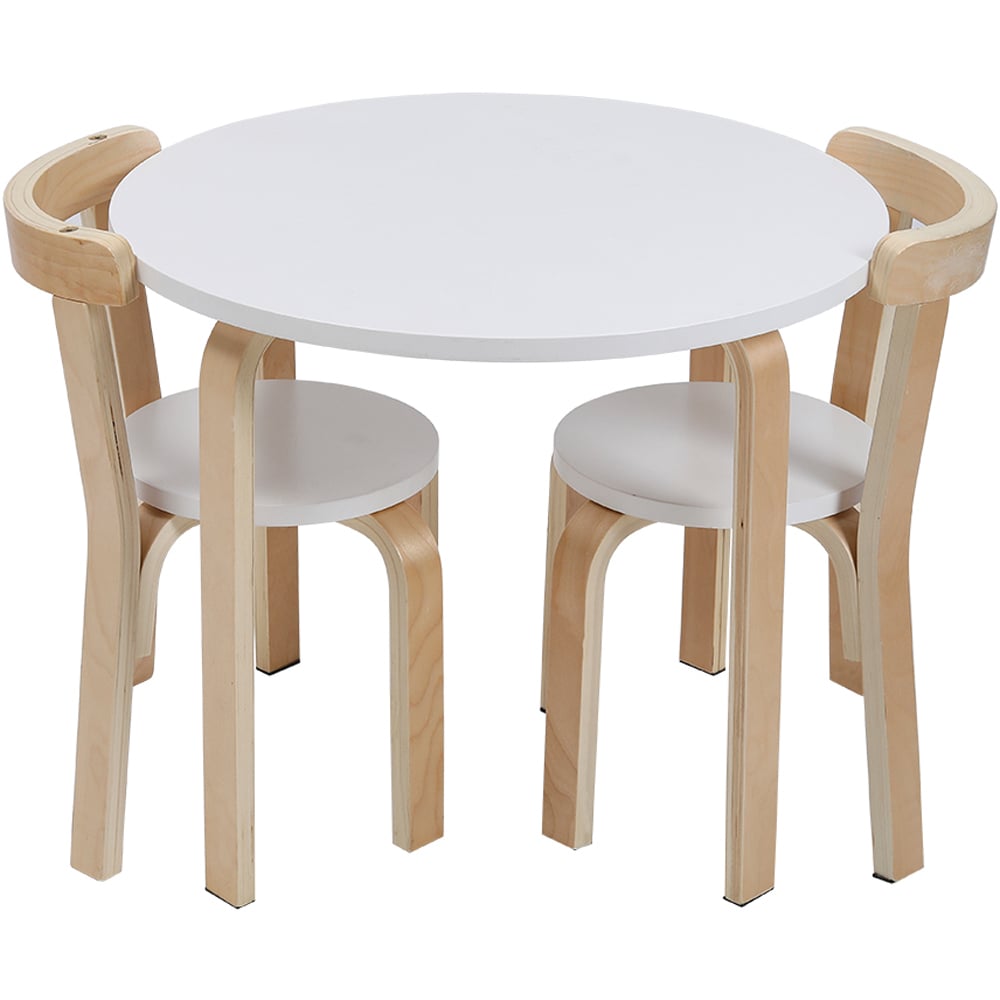 Living and Home 2 Seater Toddler Play Table and Chair Set Image 2