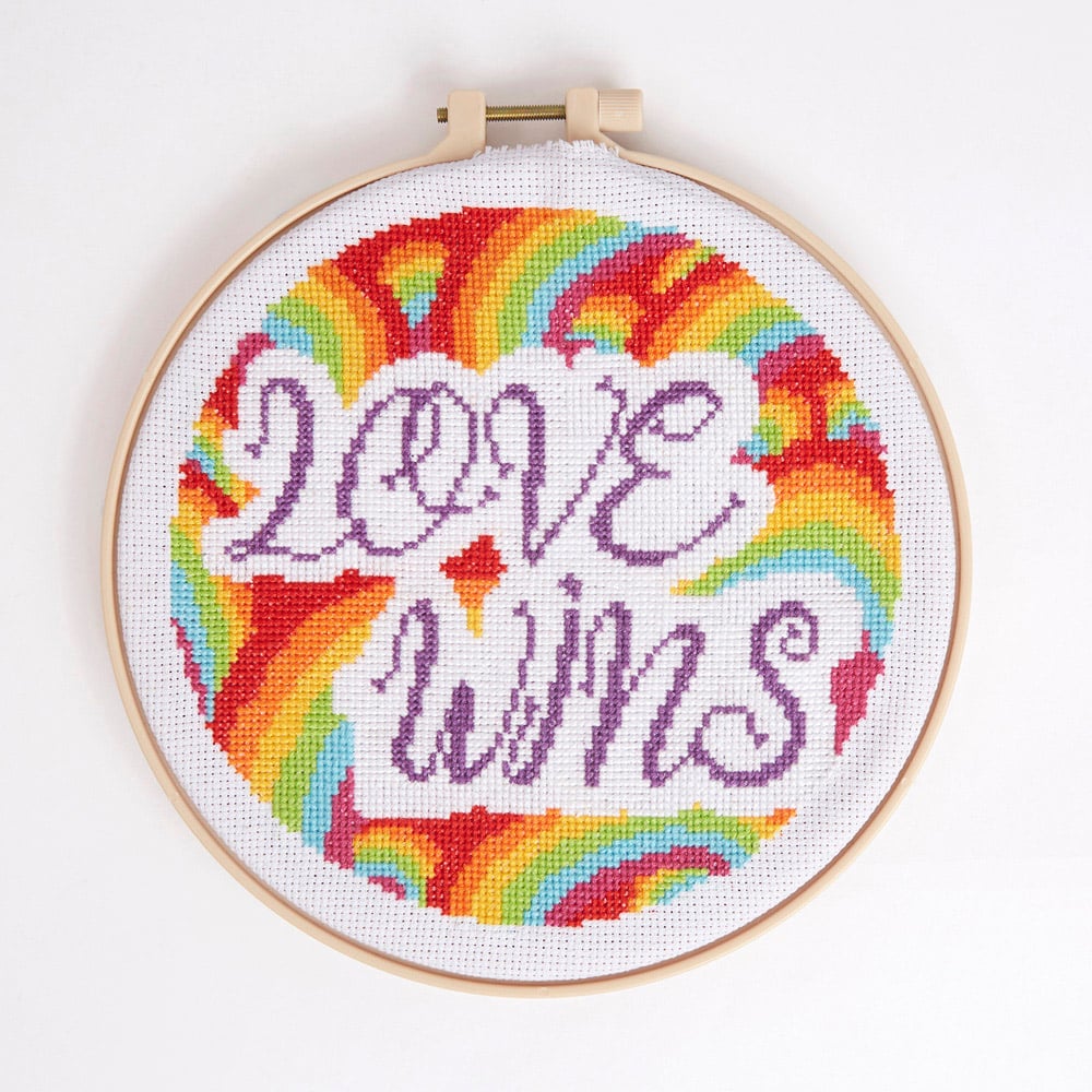 Simply Make Love Wins Cross Stitch Kit Image 6