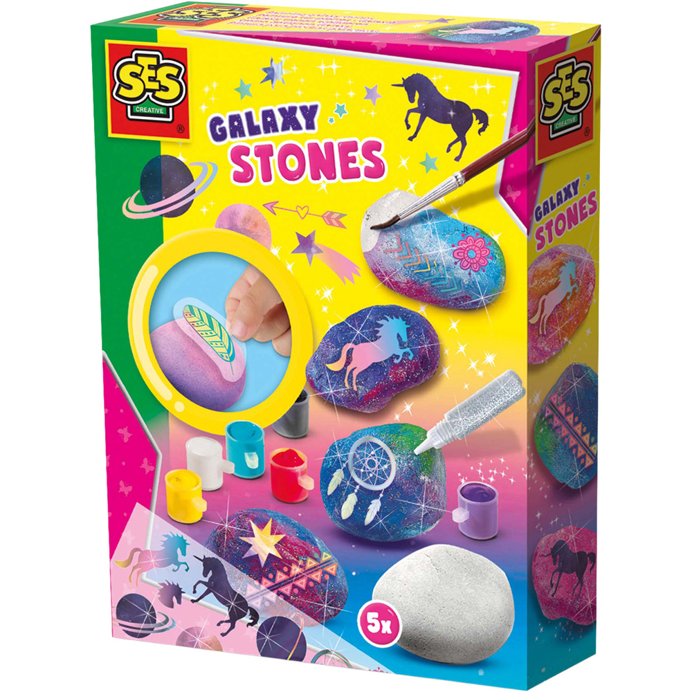 SES Creative Galaxy Stones Painting Kit Image 1