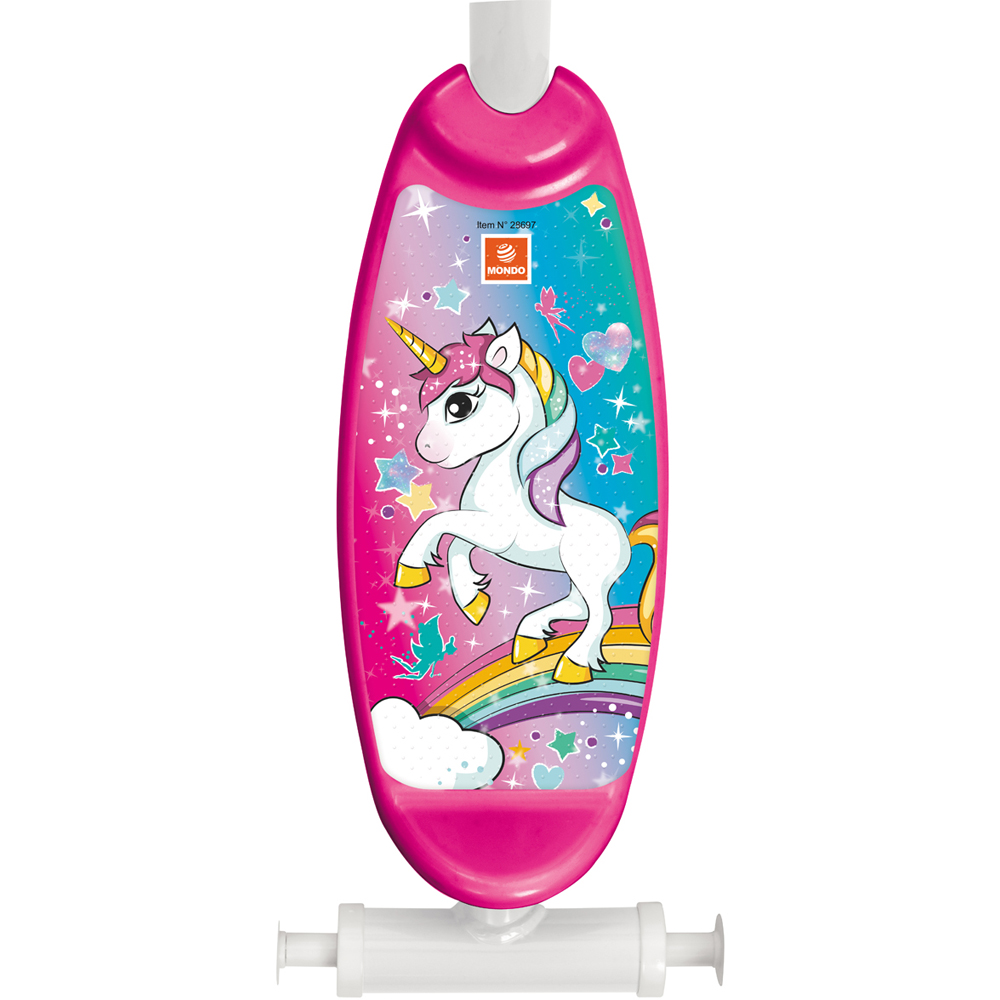 Mondo Kids Unicorn 3 Wheel My First Scooter with Lean-to-Steer Design Image 4