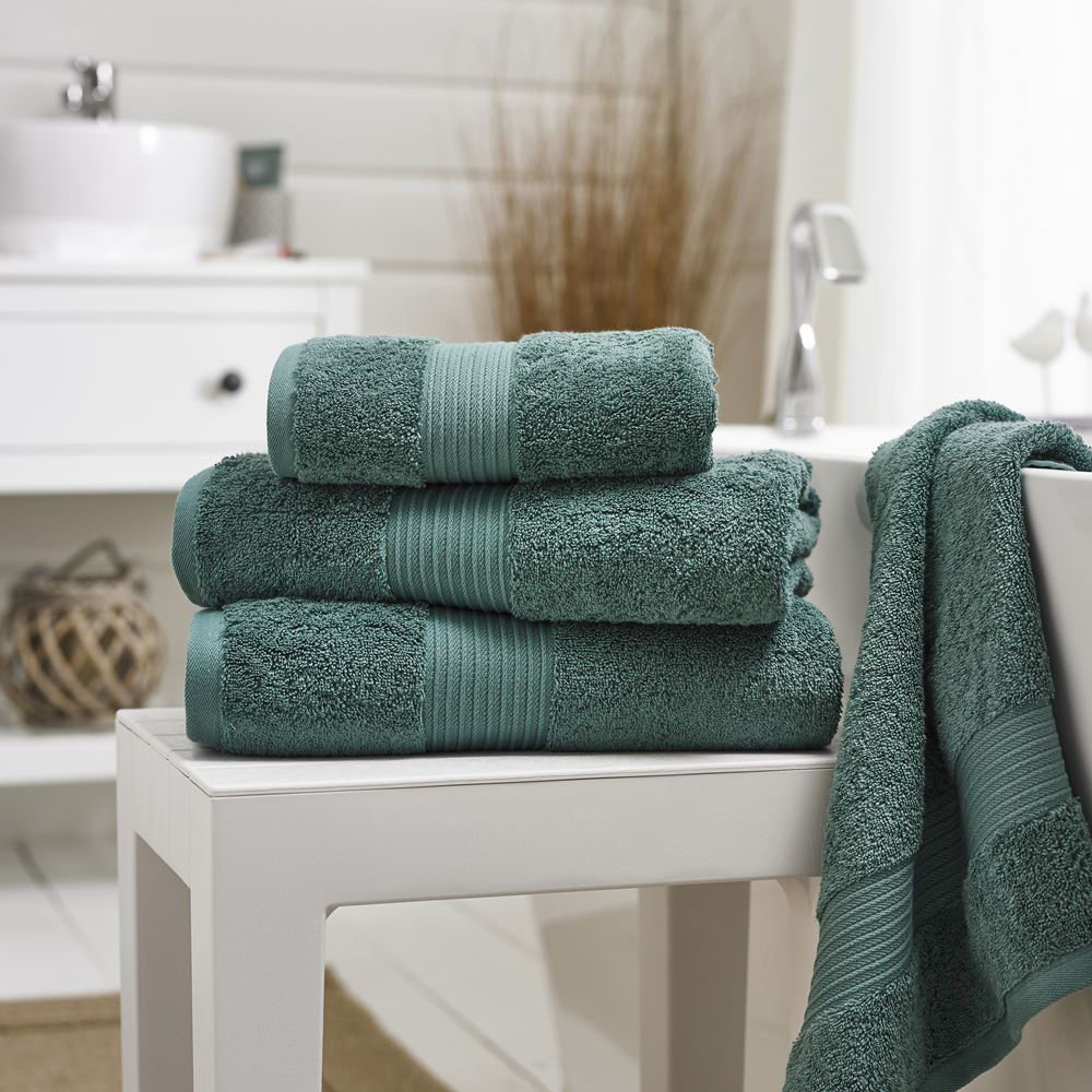Deyongs Bliss Pima Seagrass Bath Sheet Image 2
