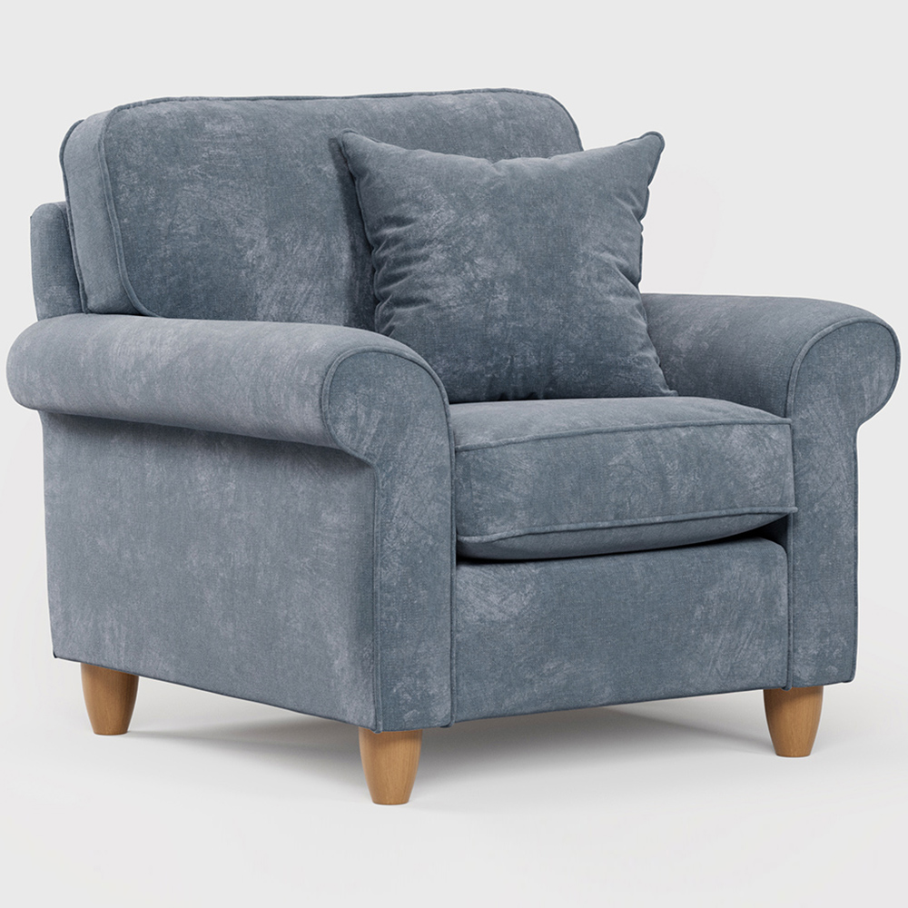 Sinatra Glory Steel Armchair Image 2