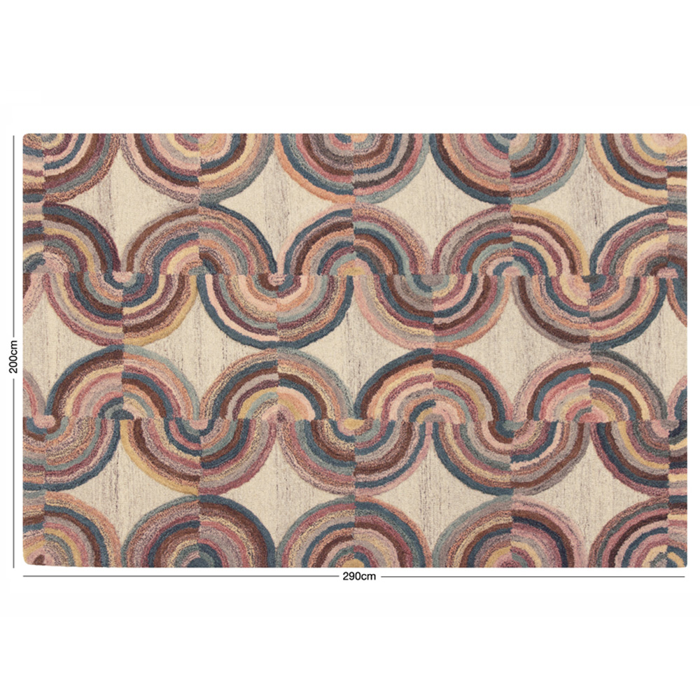 Esselle Home Radiant Isabella Multicoloured Rug 200 x 290cm Image 7
