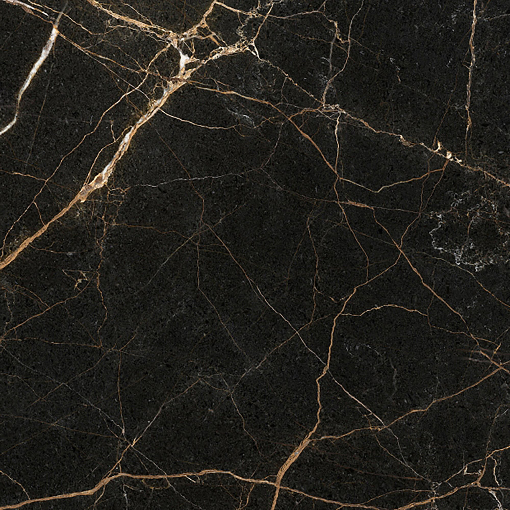 Top Ceramics Matt Black Marble Effect Porcelain Wall Tile 600 x 600mm Image 5