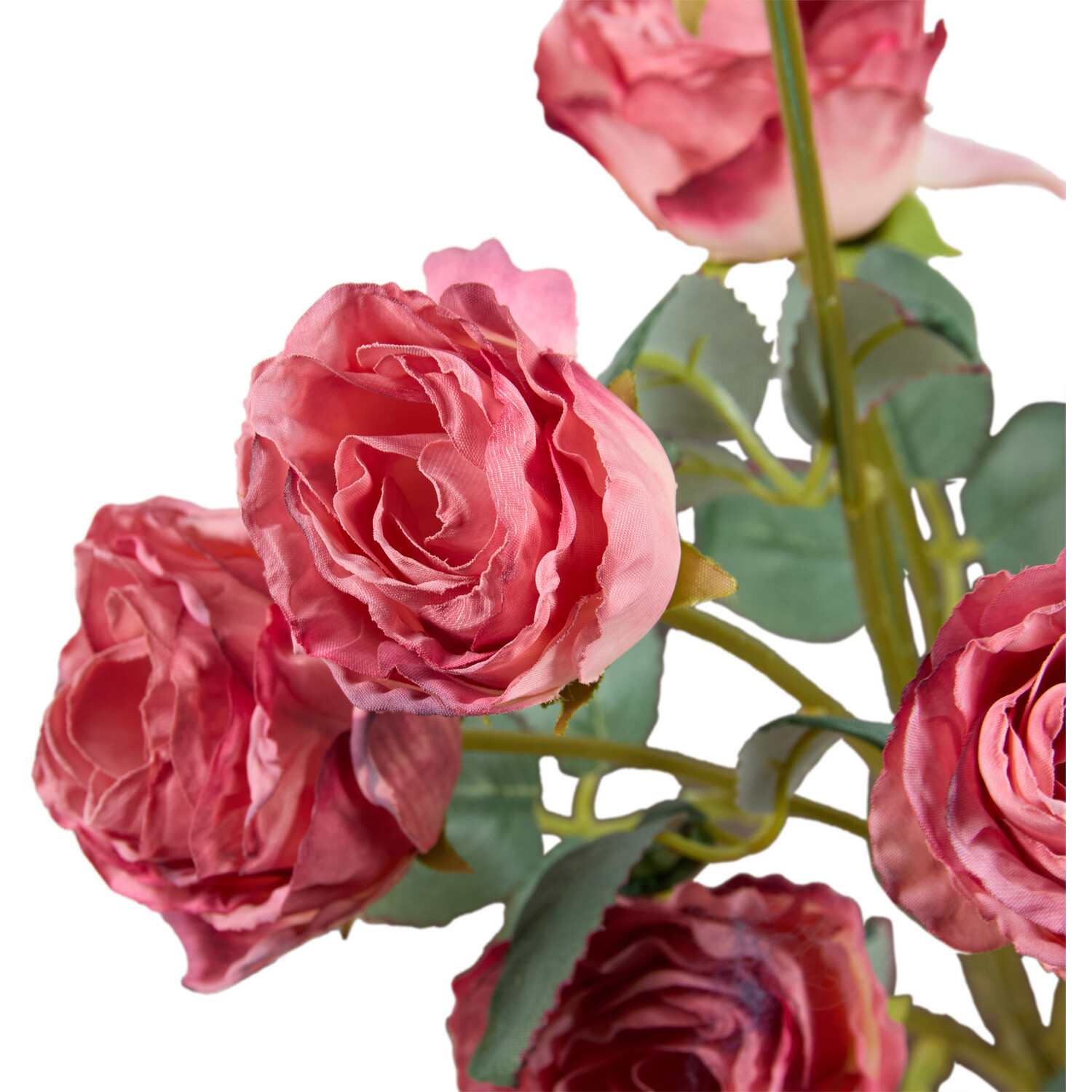 Faux Dried Rose - Pink Image 4