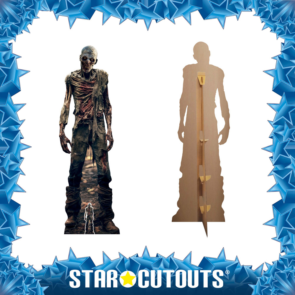 Star Cutouts Zombie Skeleton Cardboard Cutout 6.1ft Image 4