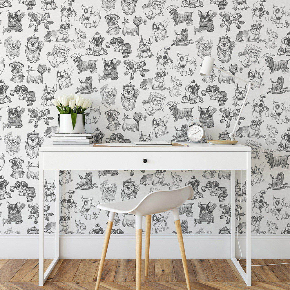 Muriva Pooches Wallpaper Image 4