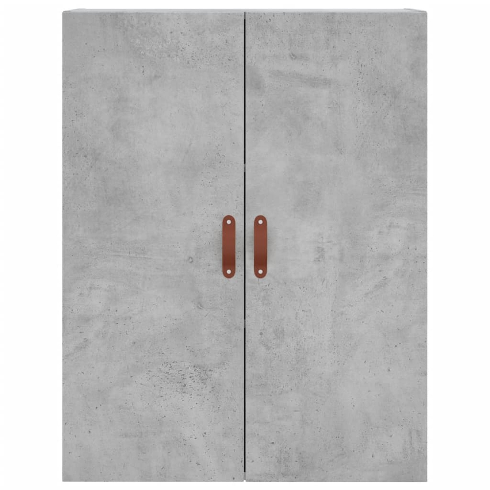 vidaXL 3 Door 3 Drawer Concrete Grey Highboard Image 6