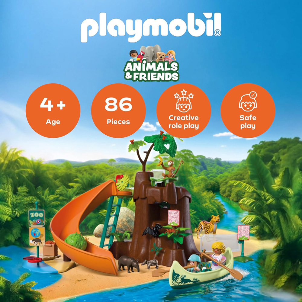 Playmobil Zoo Jungle Adventure Playset Image 8