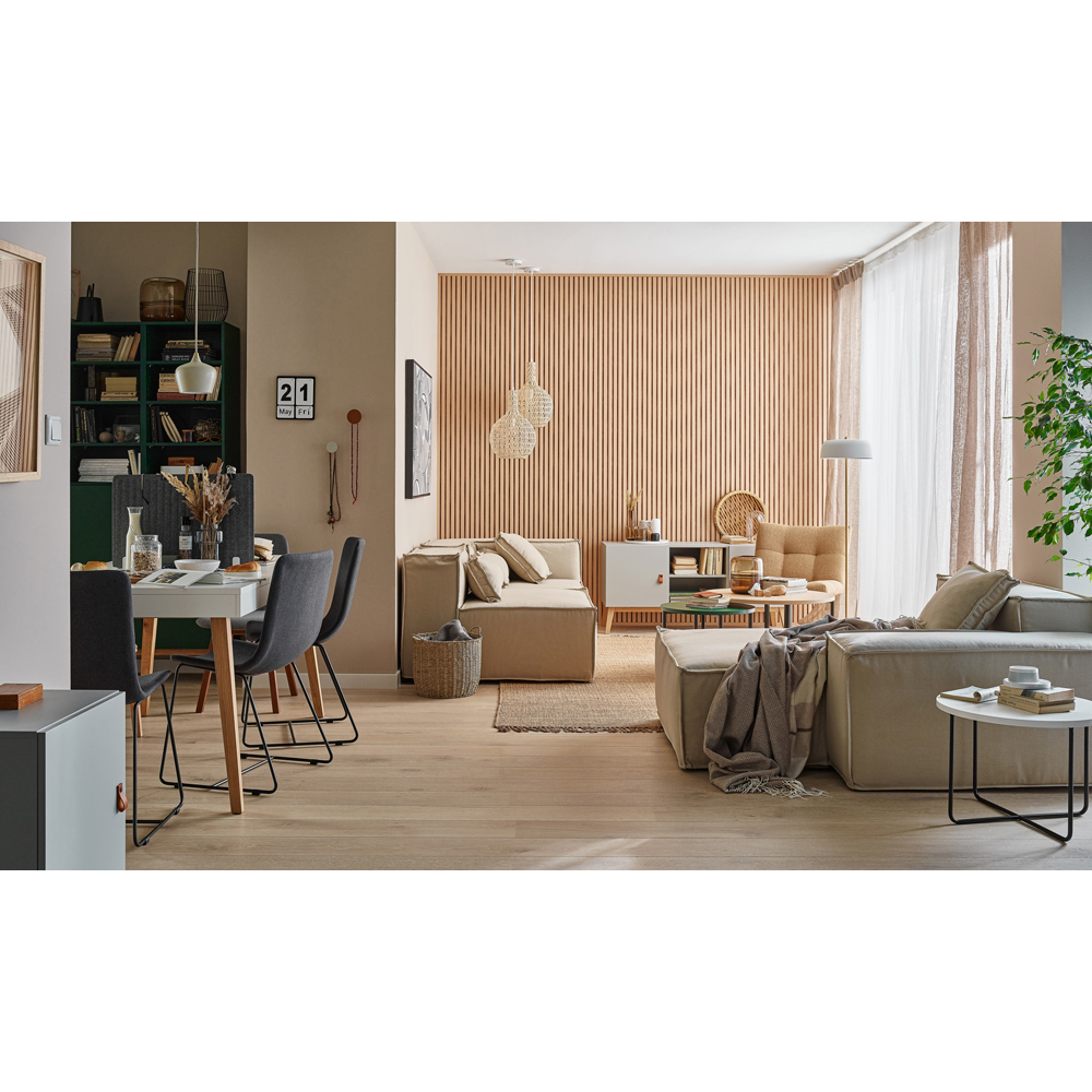 VOX Linerio M-Line Natural Grey Slat Wall Panel 8 Pack Image 5