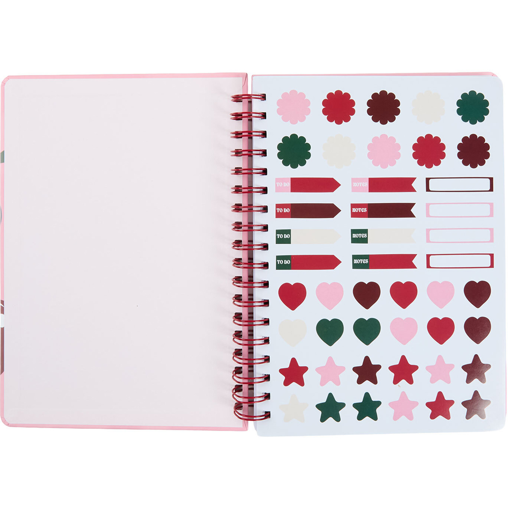 Cherry Check B5 Notebook Image 2