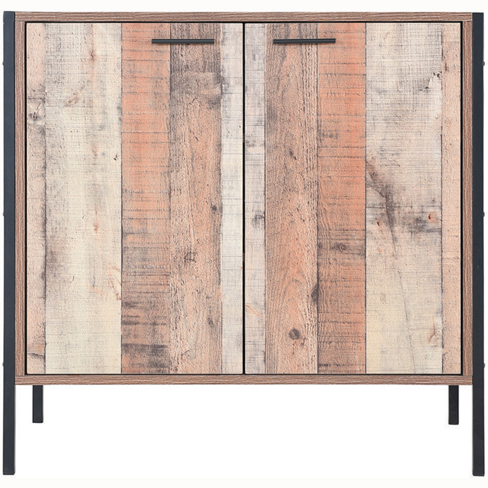 Hoxton Wood Effect Shoe Cabinet Image 2