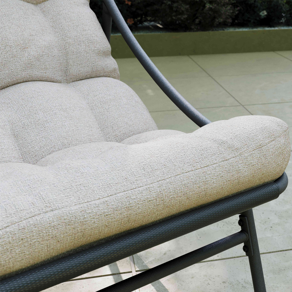 Charles Bentley Porto Rocking Chair with Cushion Image 6