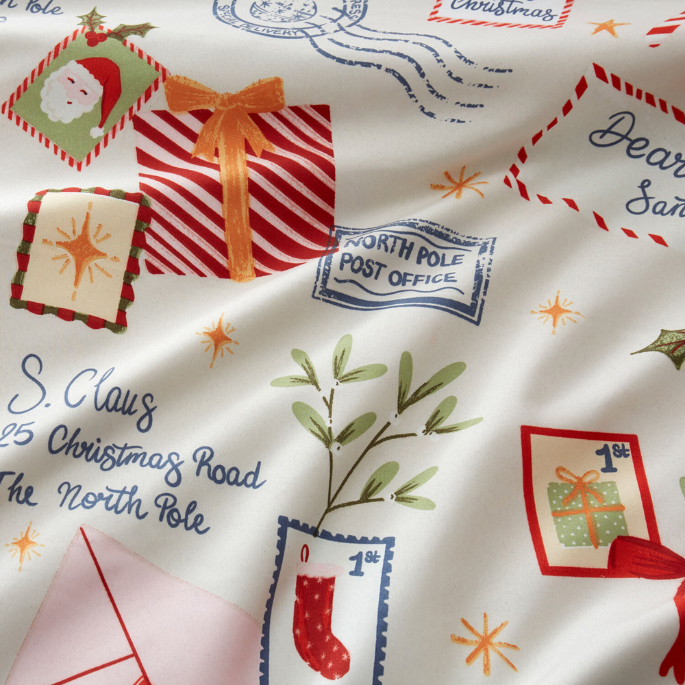 Letters To Santa Duvet Set King Image 2