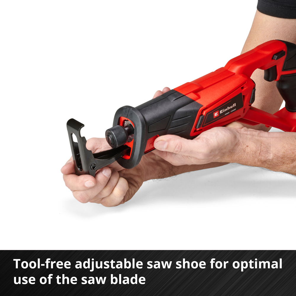 Einhell Power X-Change TE-AP 18/22 Li-Solo Cordless Reciprocating Saw Image 8