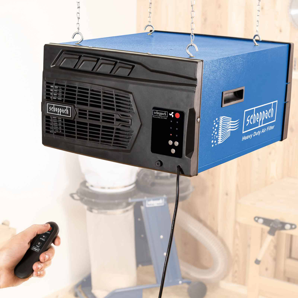 Scheppach HDA-14 Air Purifier with 3 Filtration Speeds 110W Image 2
