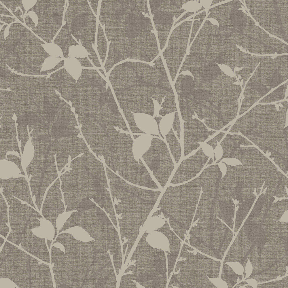 Boutique Belle Taupe and Gold Wallpaper Image 1