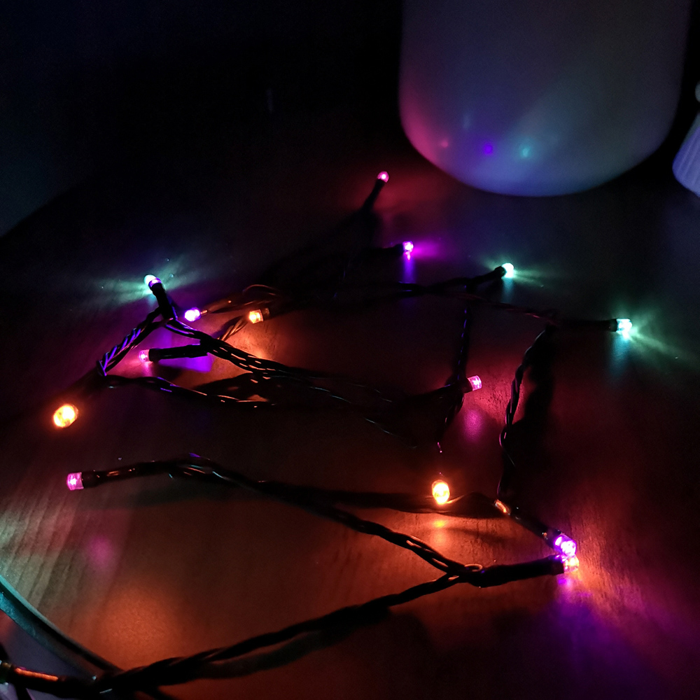 Samuel Alexander 1000 Rainbow LED Christmas Fairy Light Image 4