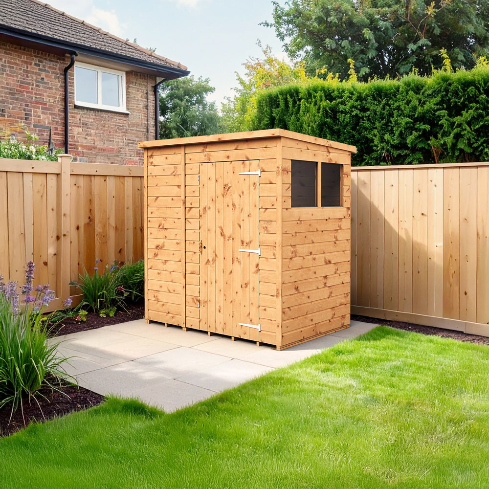 Empire Sheds 6 x 4ft Tongue and Groove Pent Garden Shed Image 2