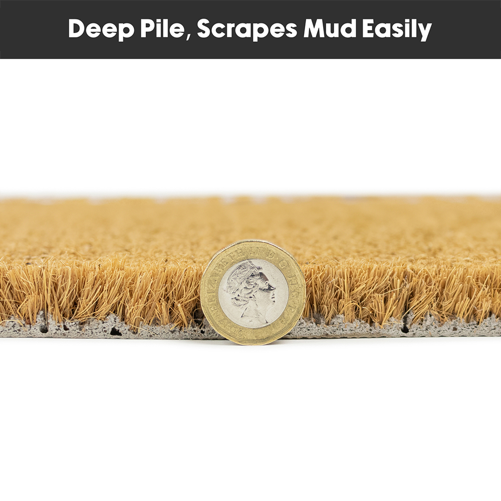 JVL Christmas Gonk Latex Coir Door Mat 40 x 58cm Image 5