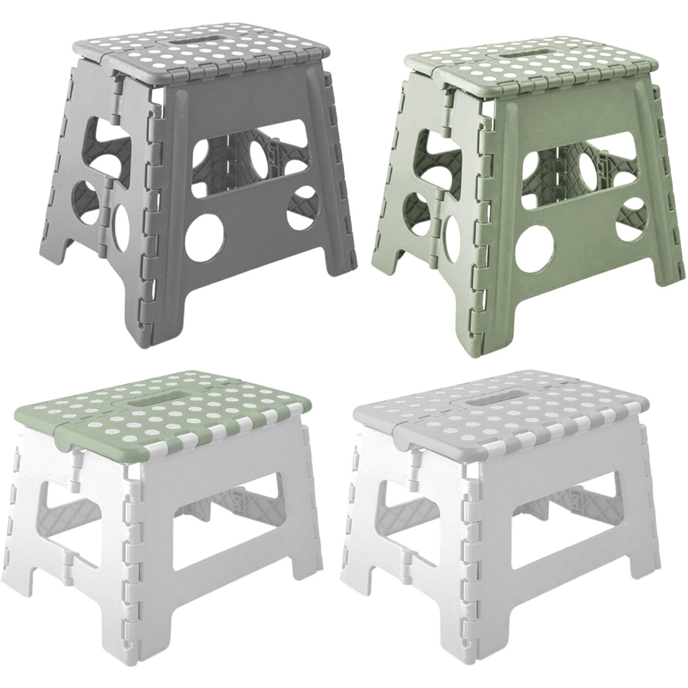 My Home Tall Folding Step Stool Image 6