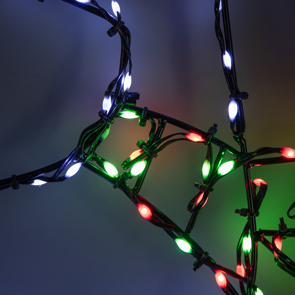 Samuel Alexander Multicolour LED FlexiBrights Light Up Reindeer Snowman Christmas Decoration Image 8