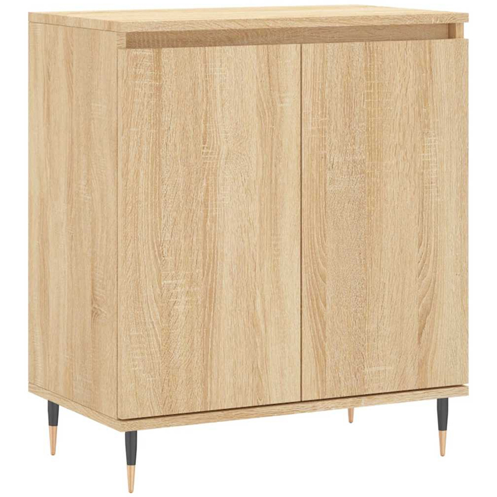 vidaXL 2 Door Sonoma Oak Sideboard Image 2