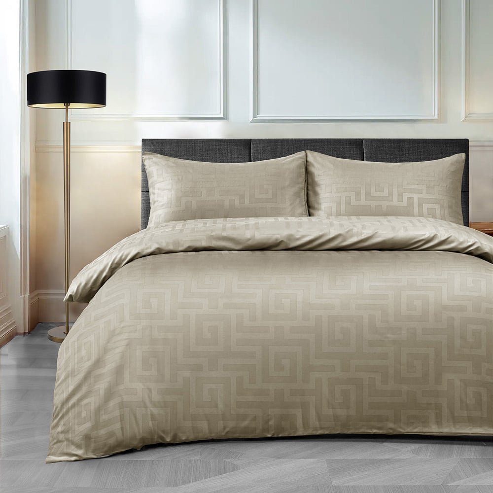 Velosso Helios King Size Beige Duvet Set Image