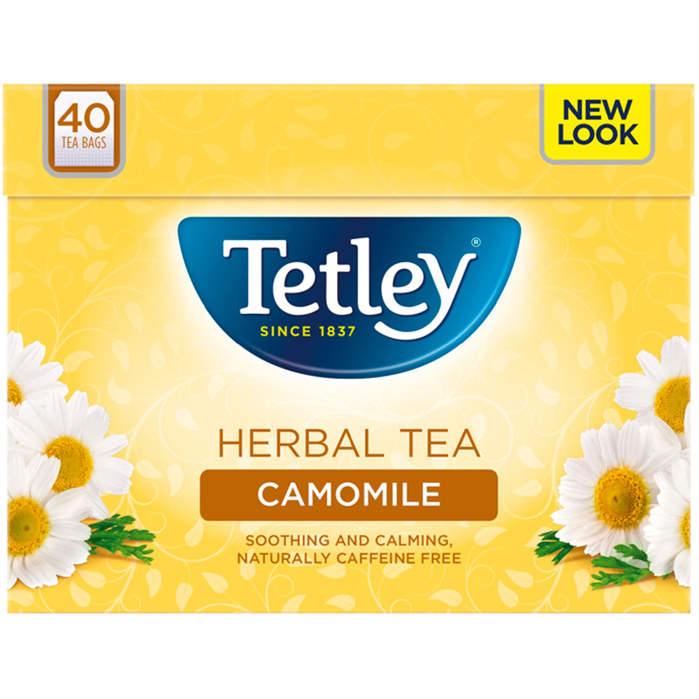 Tetley Herbal Tea Camomile 40 Pack Image