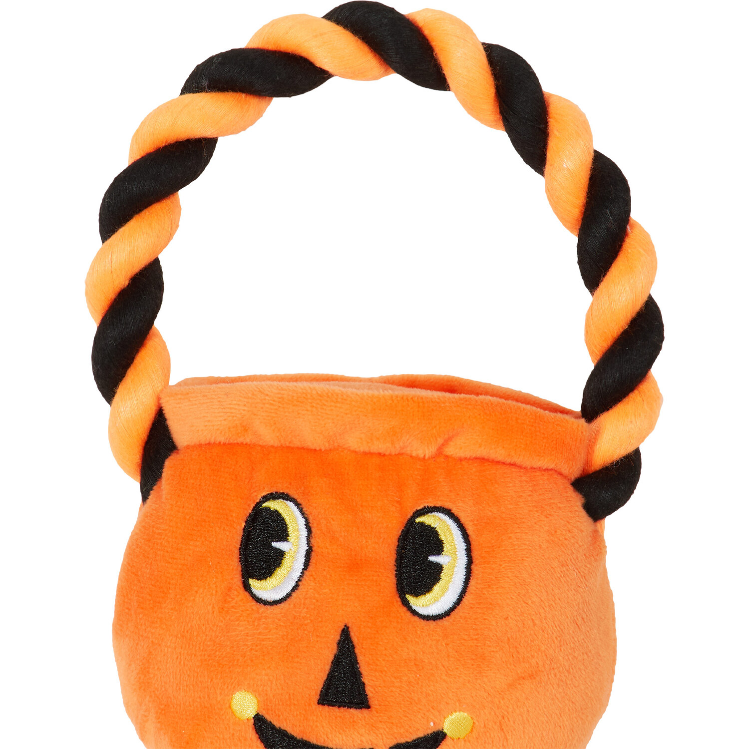 Pumpkin Rope Dog Toy - Orange Image 4