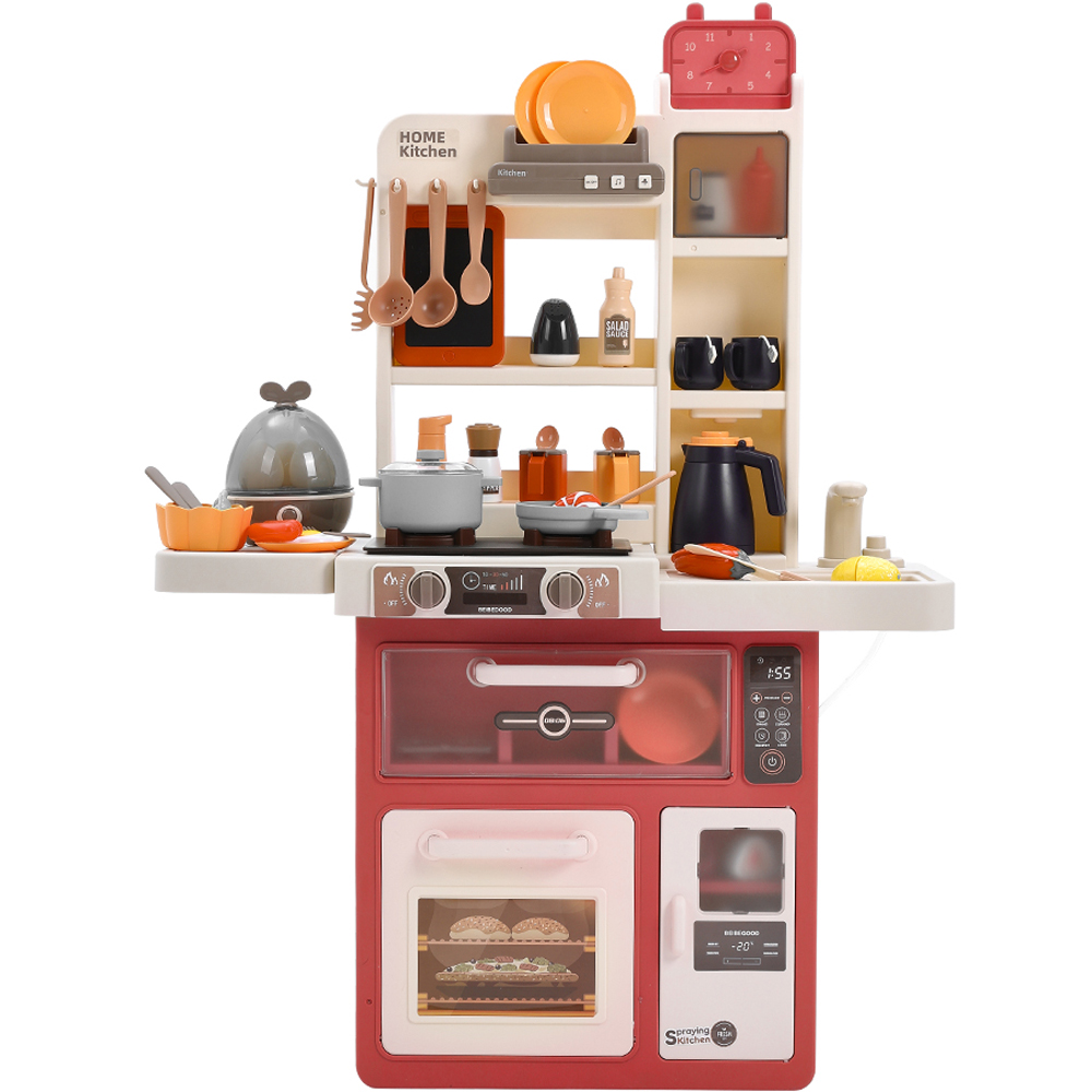 Living and Home Play Kitchen Set with Accessories 63 Pack Image 1