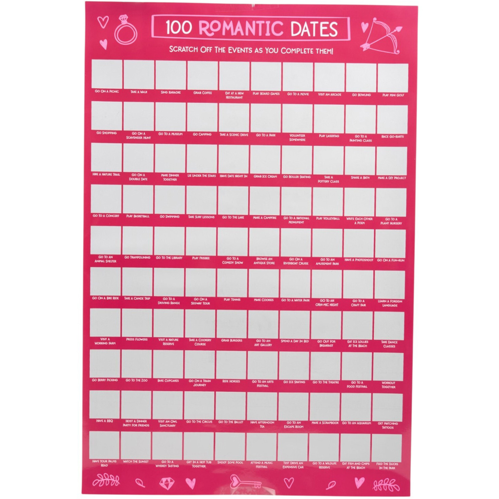100 Romantic Dates Poster Image 1