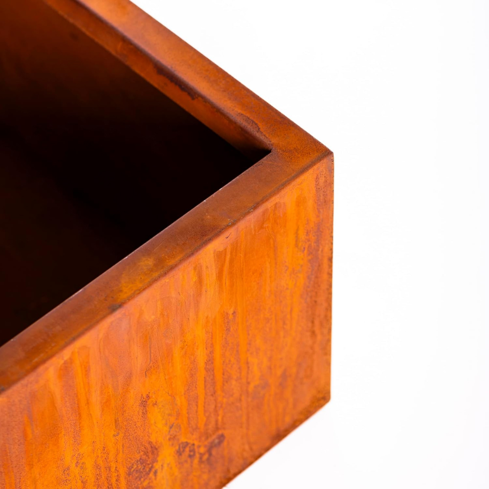 Garden Gear Rust Effect Trough Planter 2 Pack Image 4