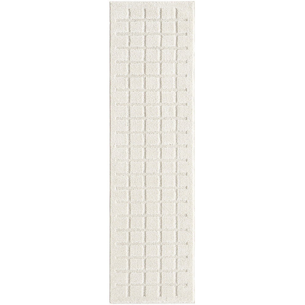Desire Rugs Aya Cream Embossed Cube Rug 200 x 290cm Image 3