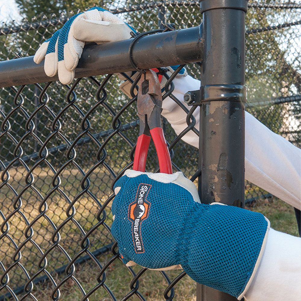StoneBreaker Medium Blue Landscape Pro Work Gloves Image 2