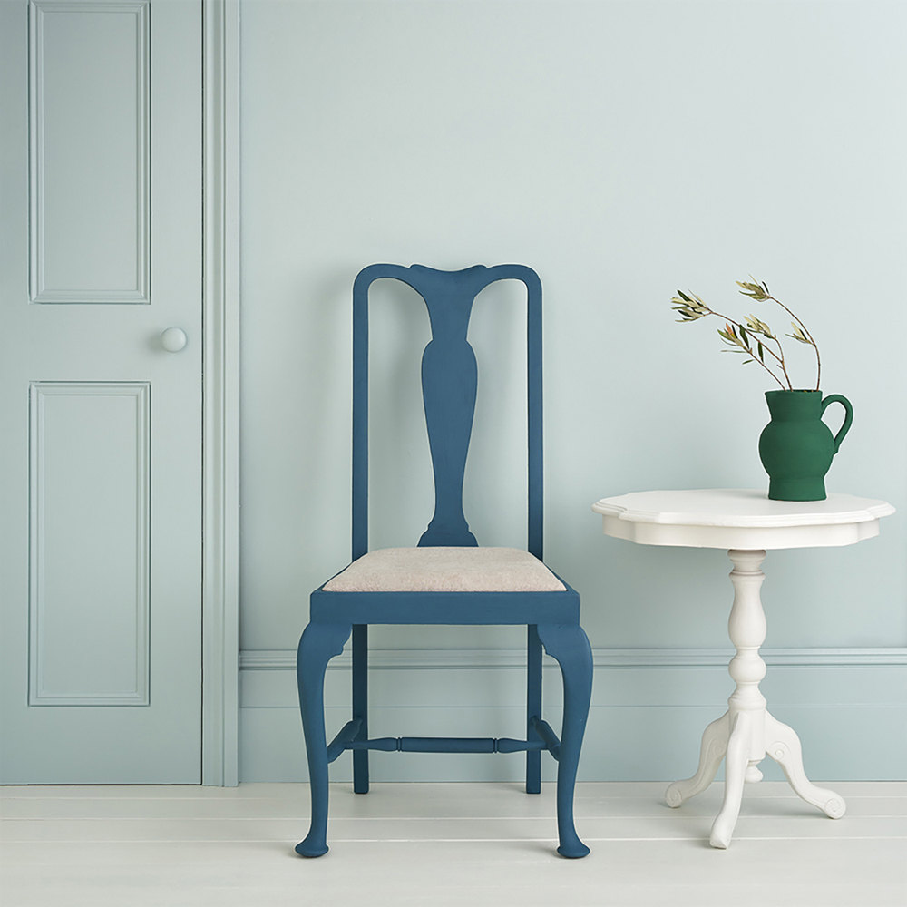 Annie Sloan Upstate Blue Wood and Metal Satin Paint 750ml Image 4