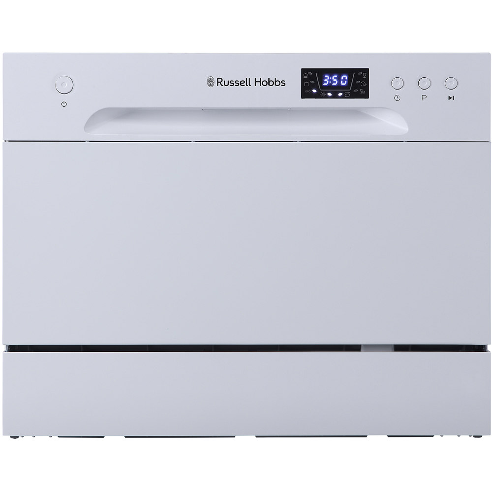 Russell Hobbs RHTTDW6W White 6 Place Setting Table Top Dishwasher Image 3