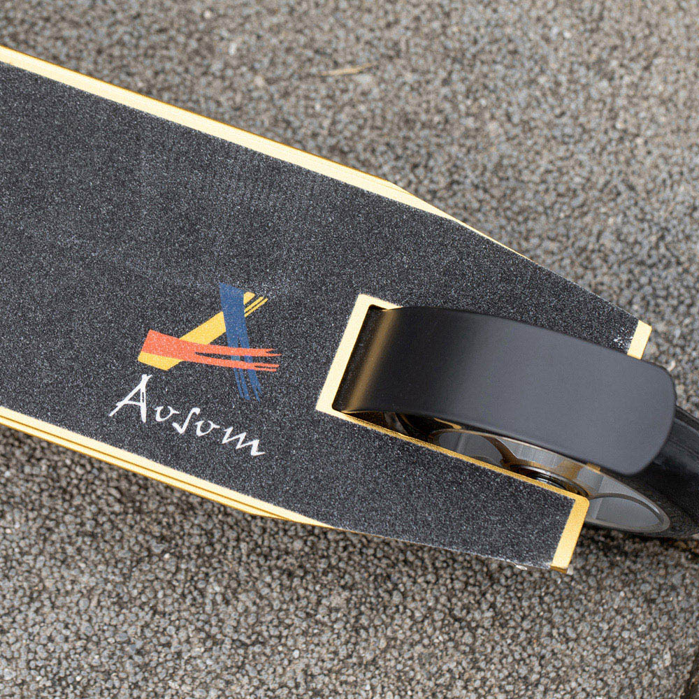 HOMCOM Gold Lightweight Entry Level Complete Trick Kick Stunt Scooter Image 3