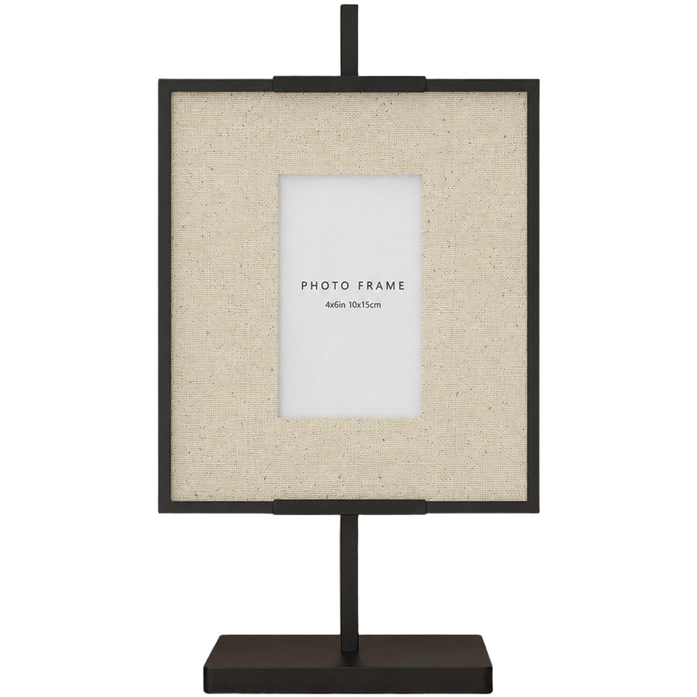 Standing Wide Mount Photo Frame Black 7 x 5 inch Image 3