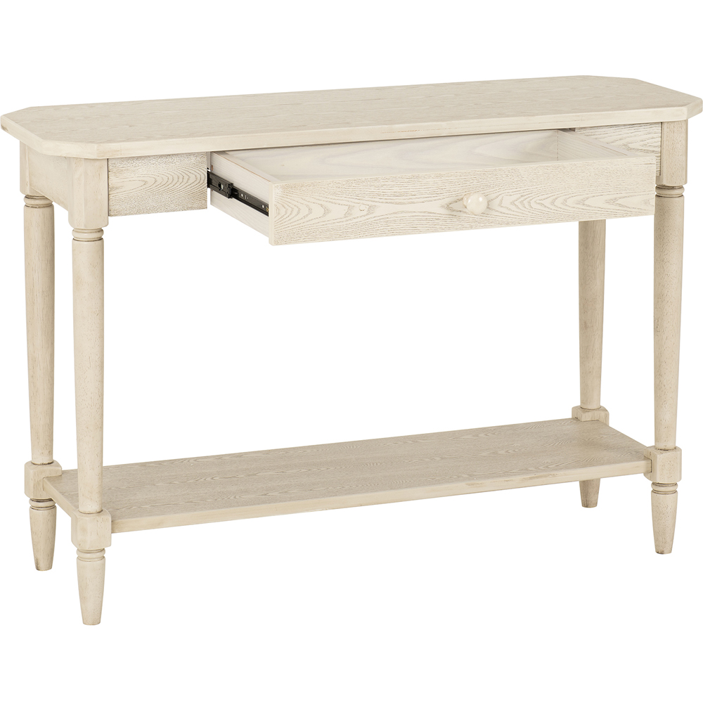 Seconique Chantilly Antique White Console Table Image 4