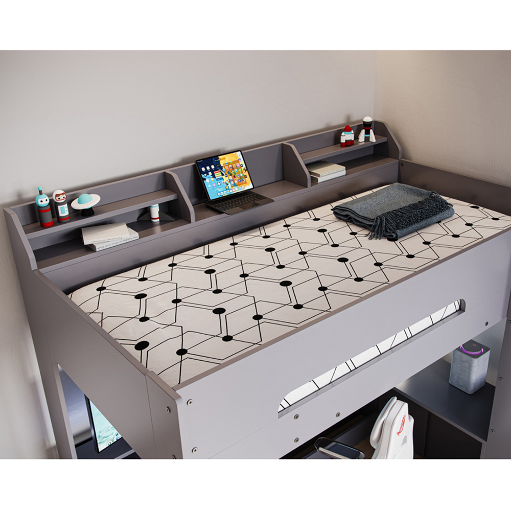 Flair Skyhigh Single Anthracite Gaming High Sleeper Image 3