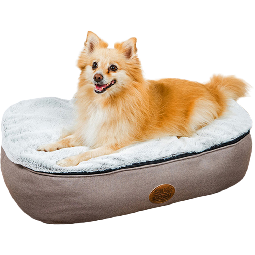 Snug & Cosy Medium Oval Dog Bed Image 1