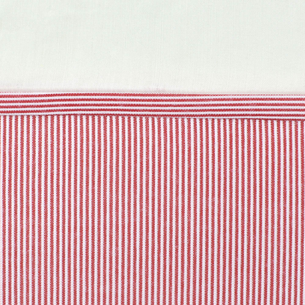 Sweet Dreams Lincoln Double Red Stripes Duvet Set Image 5