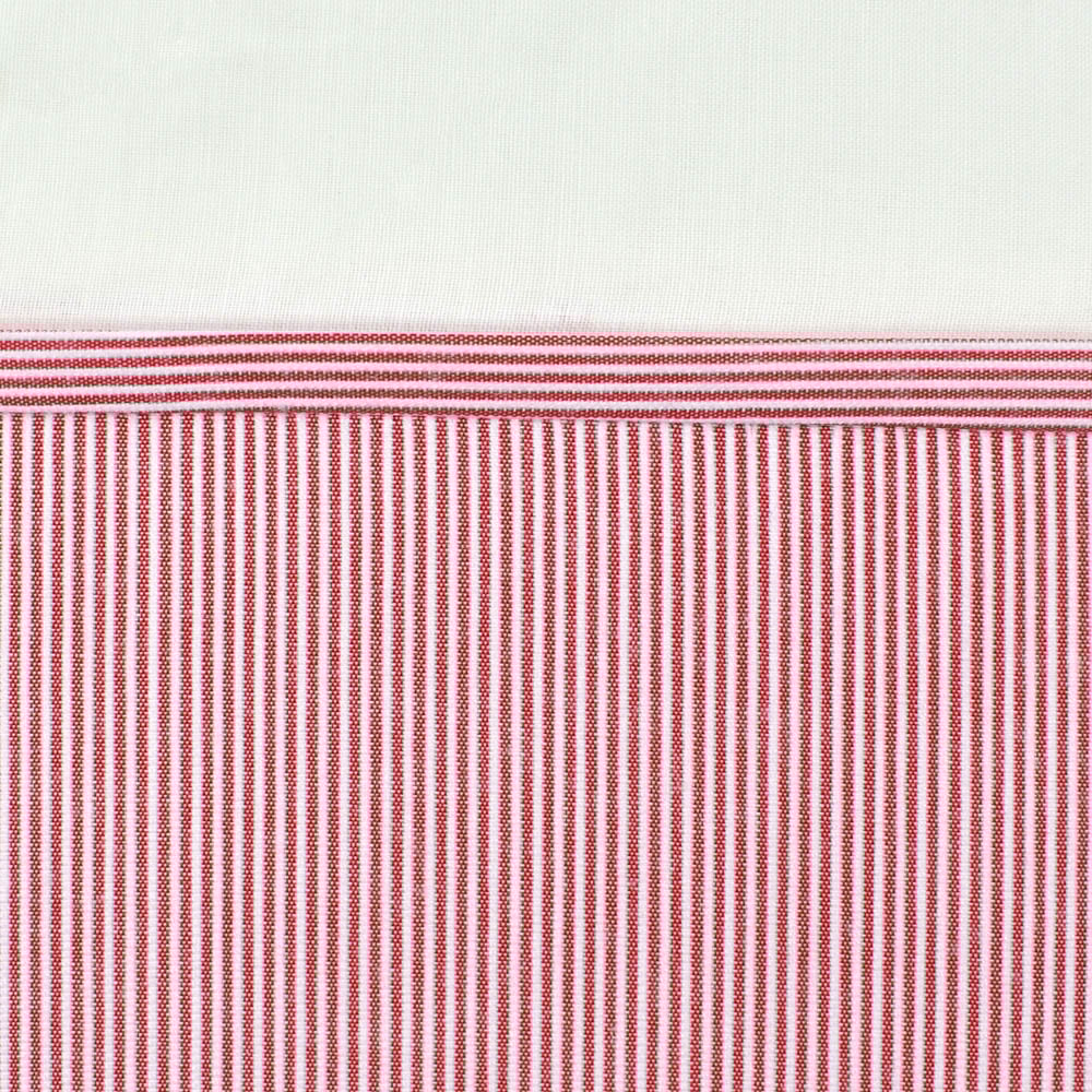 Sweet Dreams Lincoln King Size Red Stripes Duvet Set Image 5