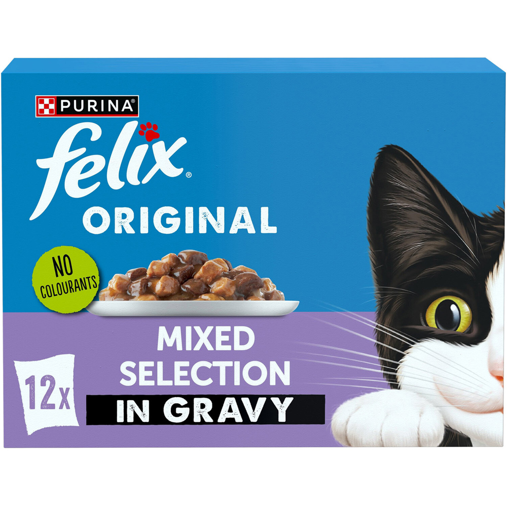 Felix Mixed Selection in Gravy Wet Cat Food Image 3