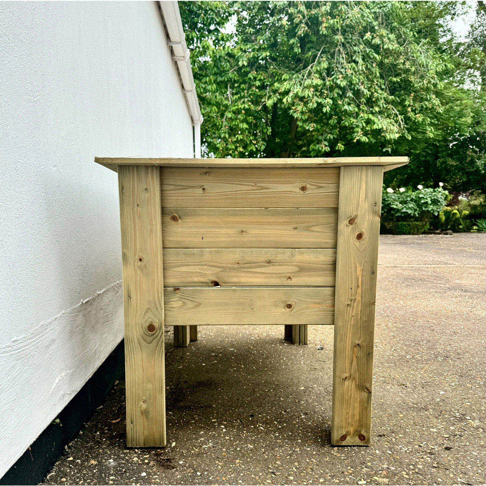 Shire Bloom Wooden Deep Planter 71 x 171 x 62cm Image 5