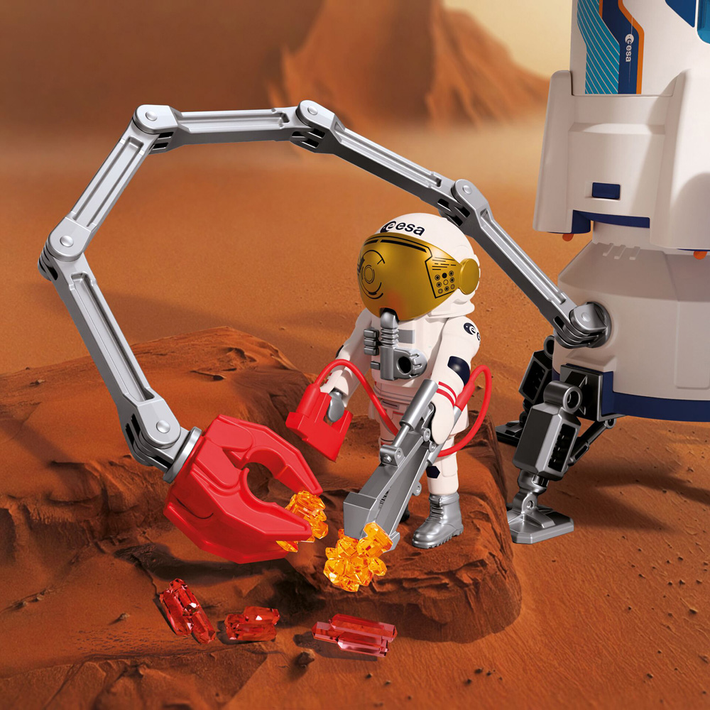 Playmobil ESA Mars Research Rocket Playset Image 8