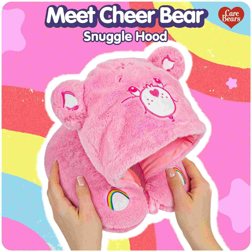 Thumbs Up Care Bears Cheer Bear Snuggle Hood Image 2